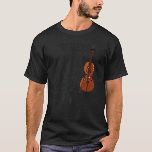 Violin Violinist I'm Nicer After Violin Practice Tシャツ (正面)