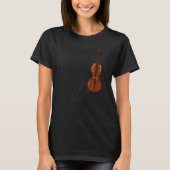 Violin Violinist I'm Nicer After Violin Practice Tシャツ (正面)