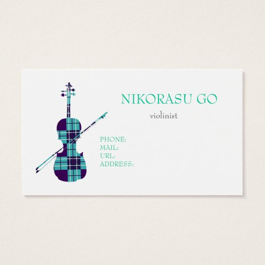 violinist 名刺