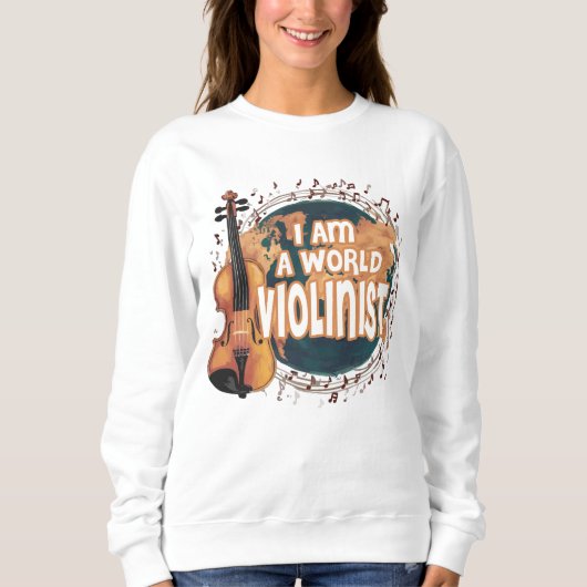 violinist world スウェットシャツ (正面)