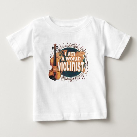 violinist world ベビーTシャツ (正面)