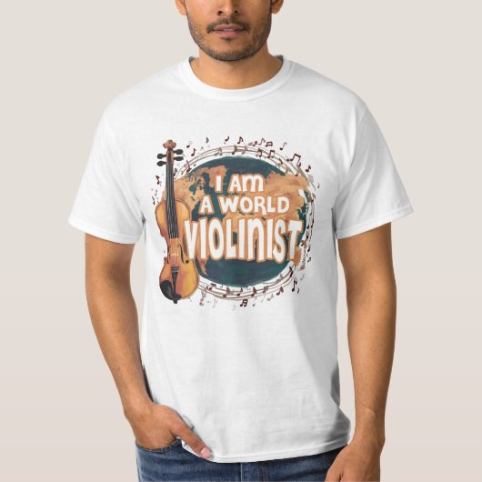 violinist world tシャツ (正面)