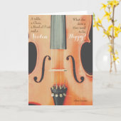 Viorin引用文グリーティングカード カード (黄色い花)