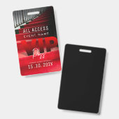 VIPすべてのアクセスイベント バッジ (表裏)