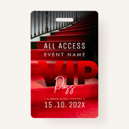 VIPすべてのアクセスイベント バッジ