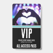 VIPオールアクセス特別イベント バッジ (正面)