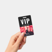 VIPカスタムイベントまたはコンサート名 オールアクセス バッジ (手持ち)