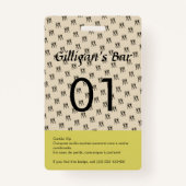 VIPクライアント バッジ (裏面)