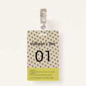 VIPクライアント バッジ (裏面クリップ)