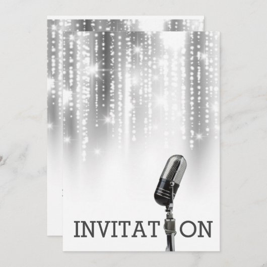 VIPグリーンフェスティバル結婚ズパーソナライズされた招待状 招待状 (正面/裏面)