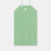 VIPスキートリフトチケットエスコート座席カードセージ ギフトタグ (裏面)