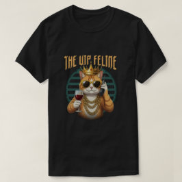 VIPネコ - 笑える猫のロイヤルティーシャツ Tシャツ