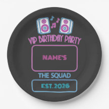 VIPバースデーパーティー ネオン Squad パーソナライズドゲストN