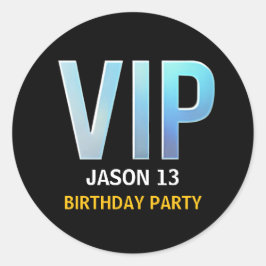 VIPバースデーパーティー、VIPパス ラウンドシール