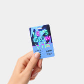 VIPパスグローインダークパーティーユニーク招待状アイディア バッジ (手持ち)