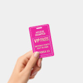 VIPパス テーンバースデー バッジ (手持ち)