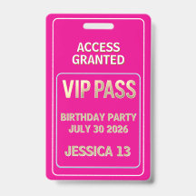 VIPパス テーンバースデー