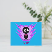 VIPビジターエイリアン インビテーションポストカード (スタンド正面)