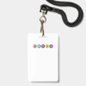 VIPビンゴ バッジ (ストラップ付き裏面)