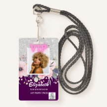 VIPフォトID -パーティー、フェスティバル、イベントグリッターGLAM