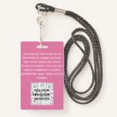 VIPフォトID -パーティー、フェスティバル、イベントグリッターGLAM バッジ (裏面ランヤード)