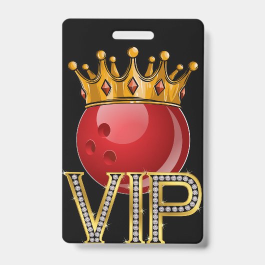 VIPボーリングラヤードバッジ バッジ (Front)