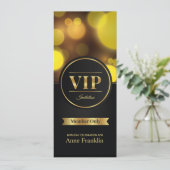 VIPメンバーのみの誕生日パーティーの招待 招待状 (スタンド正面)