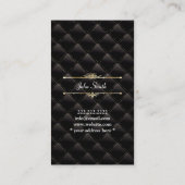 VIPラグジュアリーヘアドレッサー美容師 名刺 (裏面)