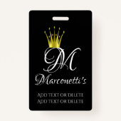 VIPラニヤードバッジ バッジ (裏面)