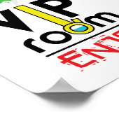 VIPルームフレンドリー楽しむ、 ポスター (角)