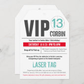 VIPレーザーラベル招待 (正面/裏面)