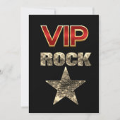 VIPロックスター誕生日カード シーズンカード (正面)