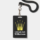 VIP卒業バッジ バッジ (ストラップ付き裏面)