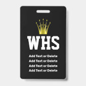 VIP卒業生 バッジ (裏面)