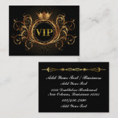 VIP名刺/パス/招待状 名刺 (正面/裏面)