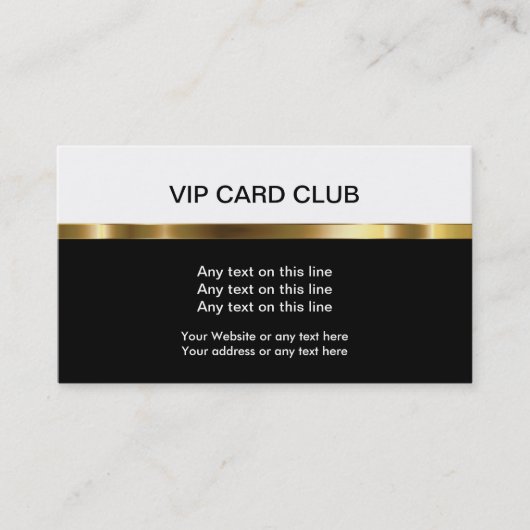 VIP名刺 名刺 (正面)