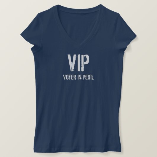 VIP投票者の危機 Tシャツ (デザイン正面)