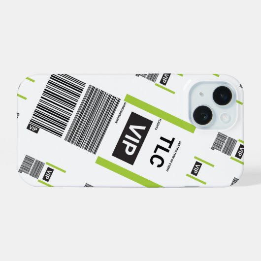 VIP旅行iPHONE 15スリムフィットケース iPhone 15ケース (裏面横)