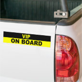 VIP船上に バンパーステッカー (トラック上)