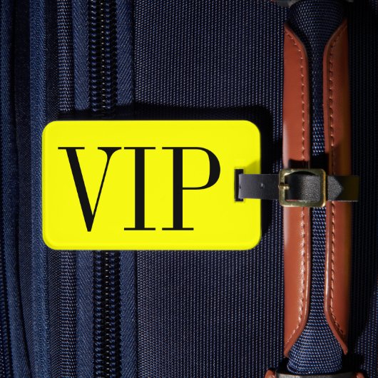 VIP荷物タグバッグ・スーツケース ラゲッジタグ (正面インサイチュ4)