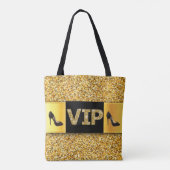 VIP金ゴールドダイヤモンドハイヒール トートバッグ (裏面)