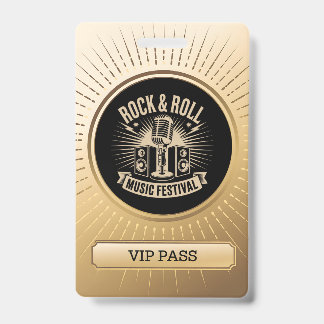 VIP オールアクセスパス イベントIDバッジ バッジ
