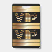 VIP オールアクセス ゴールドパス 空欄 自分をカスタマイズ バッジ (裏面)