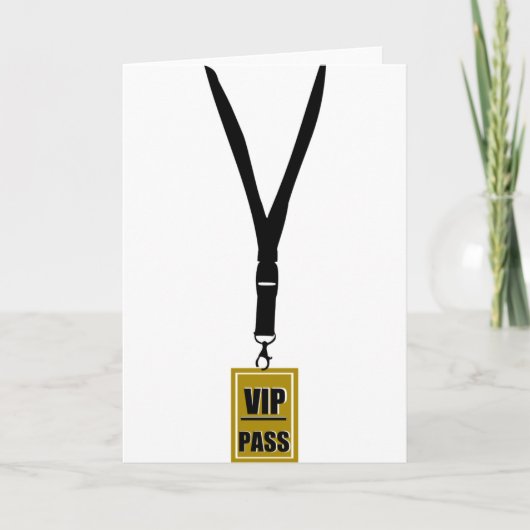 VIP カード (正面)