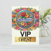 VIP ゲスト招待状へようこそ 招待状 (スタンド正面)