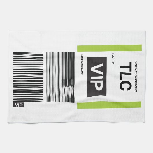 VIP トラベル ティータオル キッチンタオル (横)