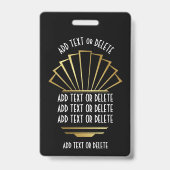 VIP - 「バックバッジ」を参照 バッジ (裏面)