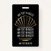 VIP - 「バックバッジ」を参照 バッジ (裏面)