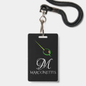 VIP  バッジ (裏面（ネックストラップ付）)