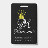 VIP バッジ (裏面)